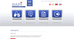 Desktop Screenshot of dapi.de